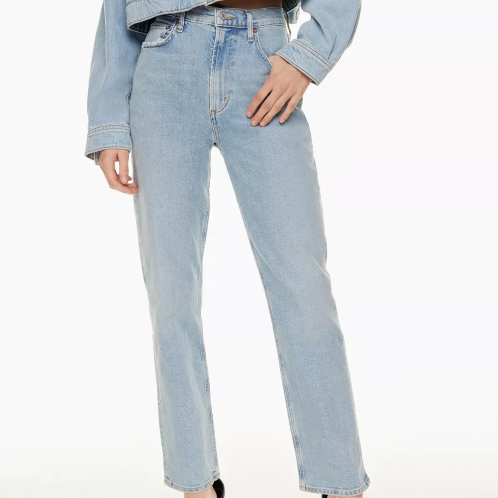AGOLDEHigh-Rise Stovepipe Jean